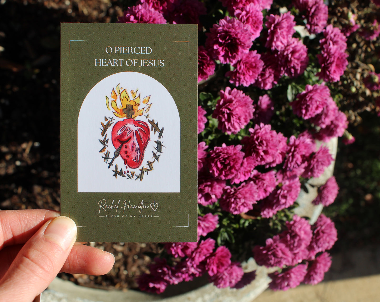 Sacred Heart Prayer Card(s)